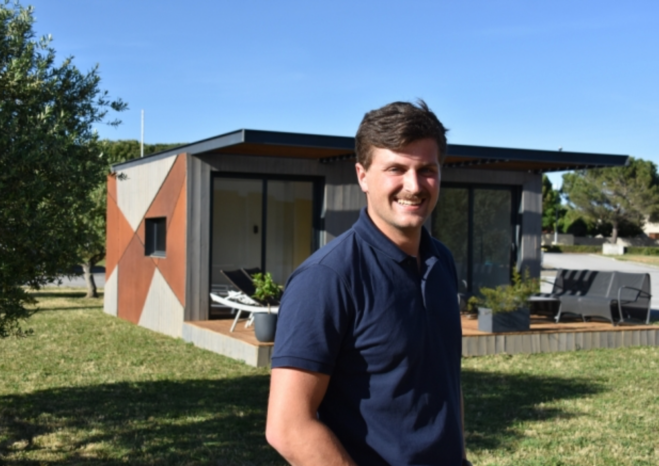 Article sur L’indépendant – Ce Trébéen reconvertit des containers en habitations