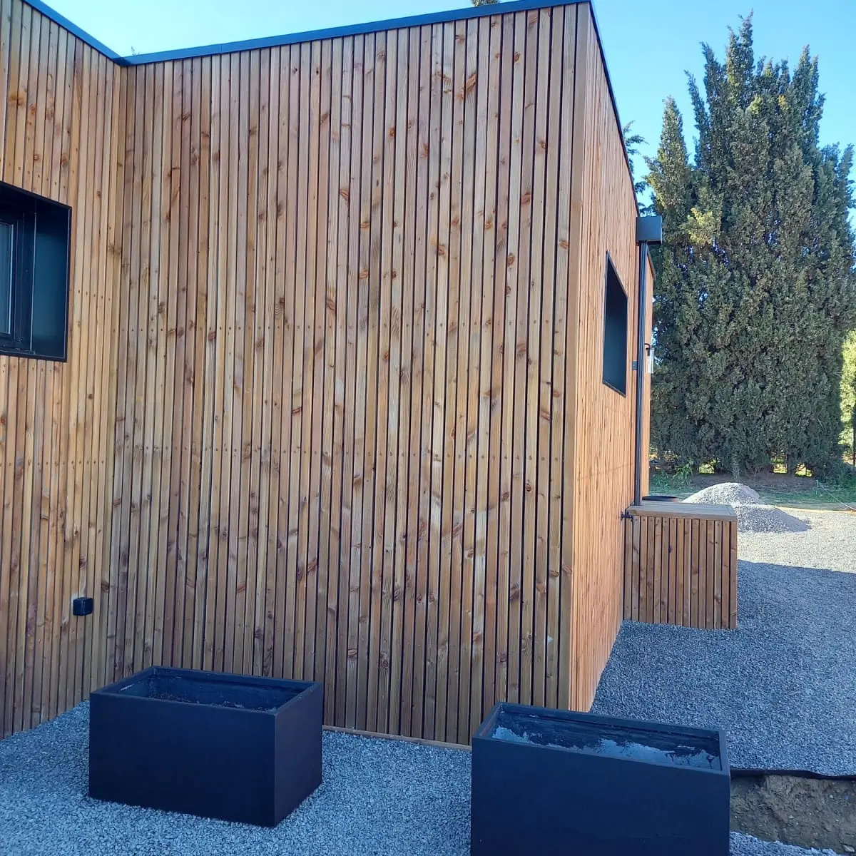 Bardage en bois