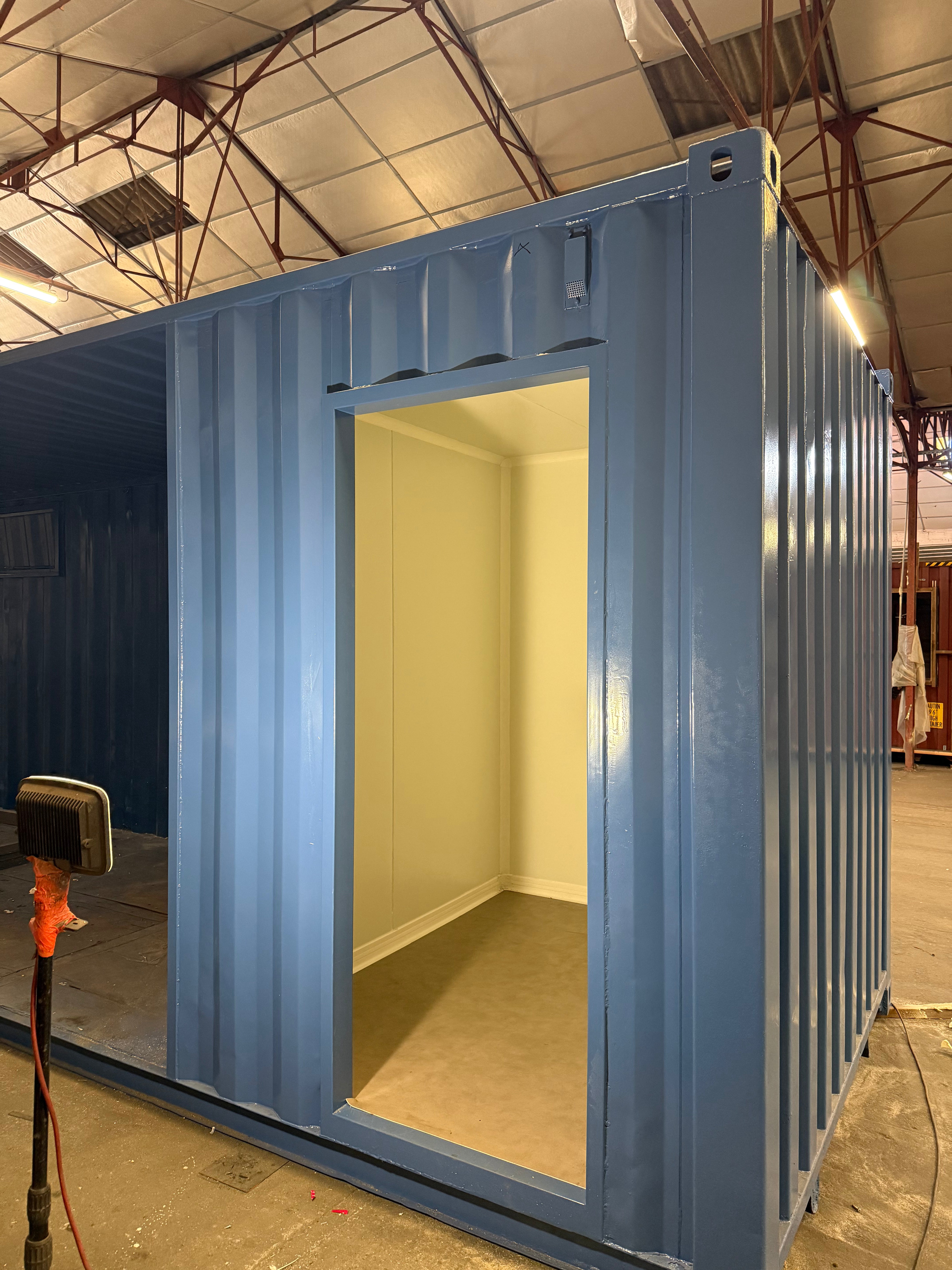 Panneaux industriels 45 mm - container 20 pieds