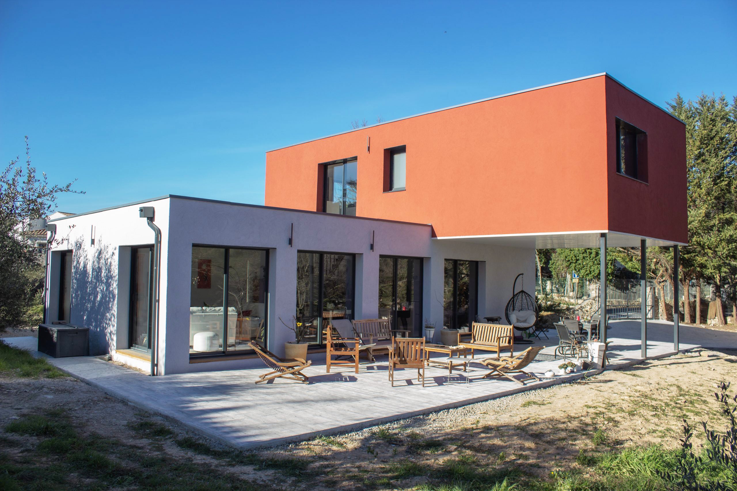 Maison container à étage