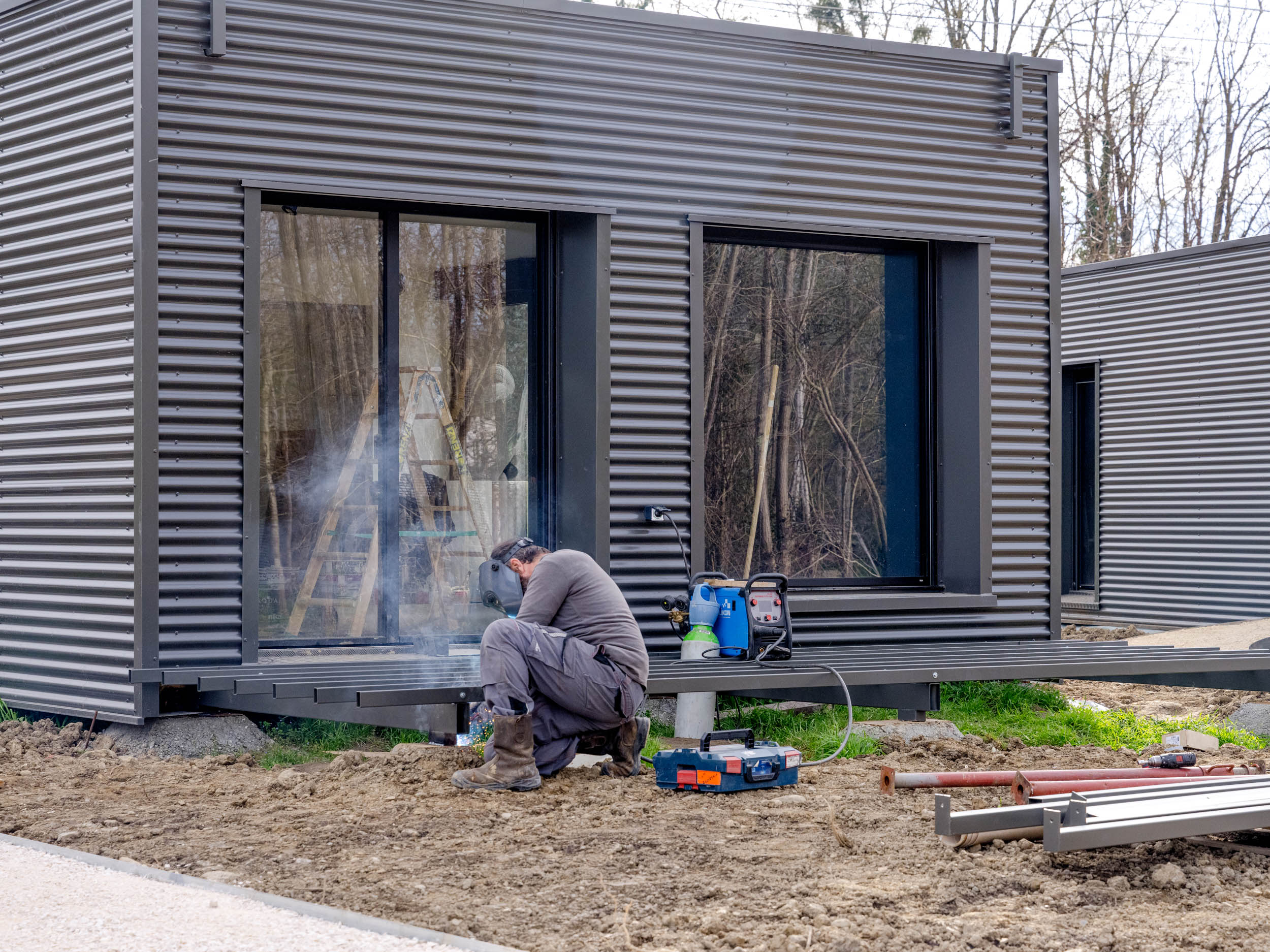 ECO CAMPUS chantier extérieur