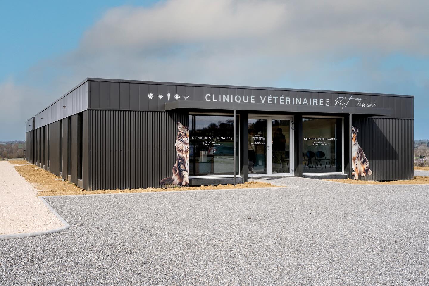 Clinique vétérinaire container