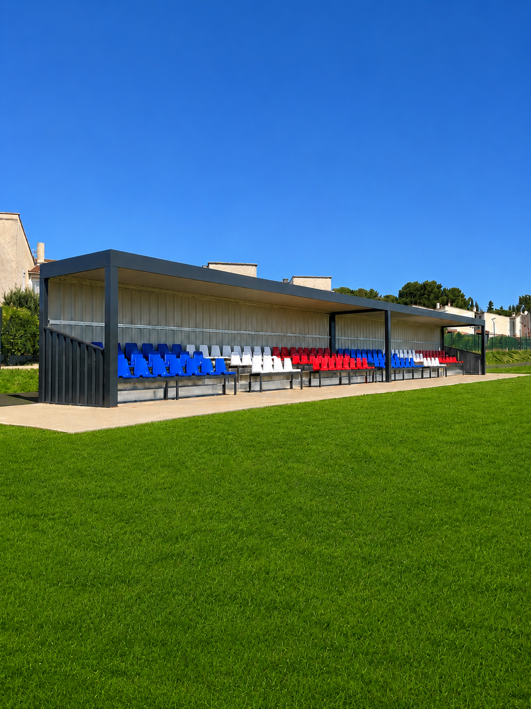 Container tribunes double -  127 places