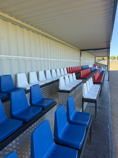 Container tribunes double -  127 places