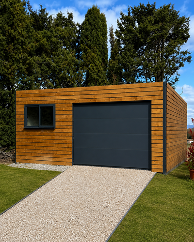 Garage container de 28m² - entièrement équipé