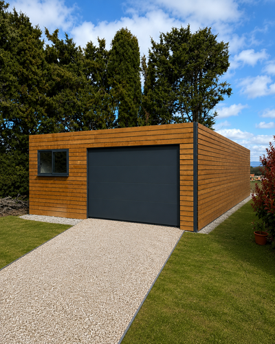 Garage container de 42m² - entièrement équipé