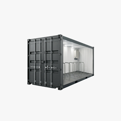 Garage à vélo - container 20 pieds