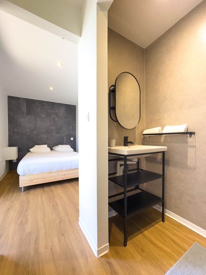 Chambre maison conteneur