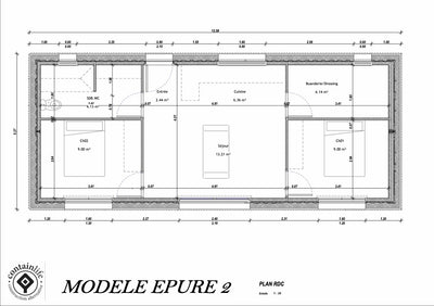 EPURE 2 - maison container de 56 m²