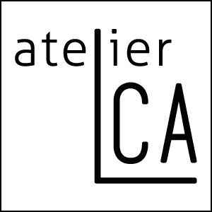 Logo de l'Atelier LCA, cabinet d'architecture de Laëtitia Chavernac à Carcassonne