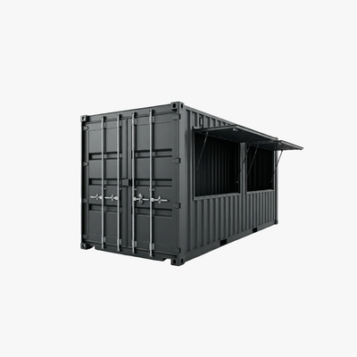 Buvette container - double hayon