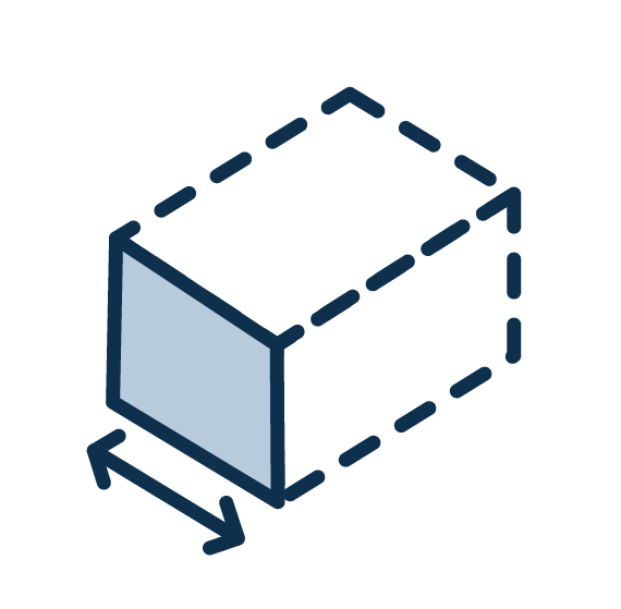 Largeur : <strong>2,80 m </strong>