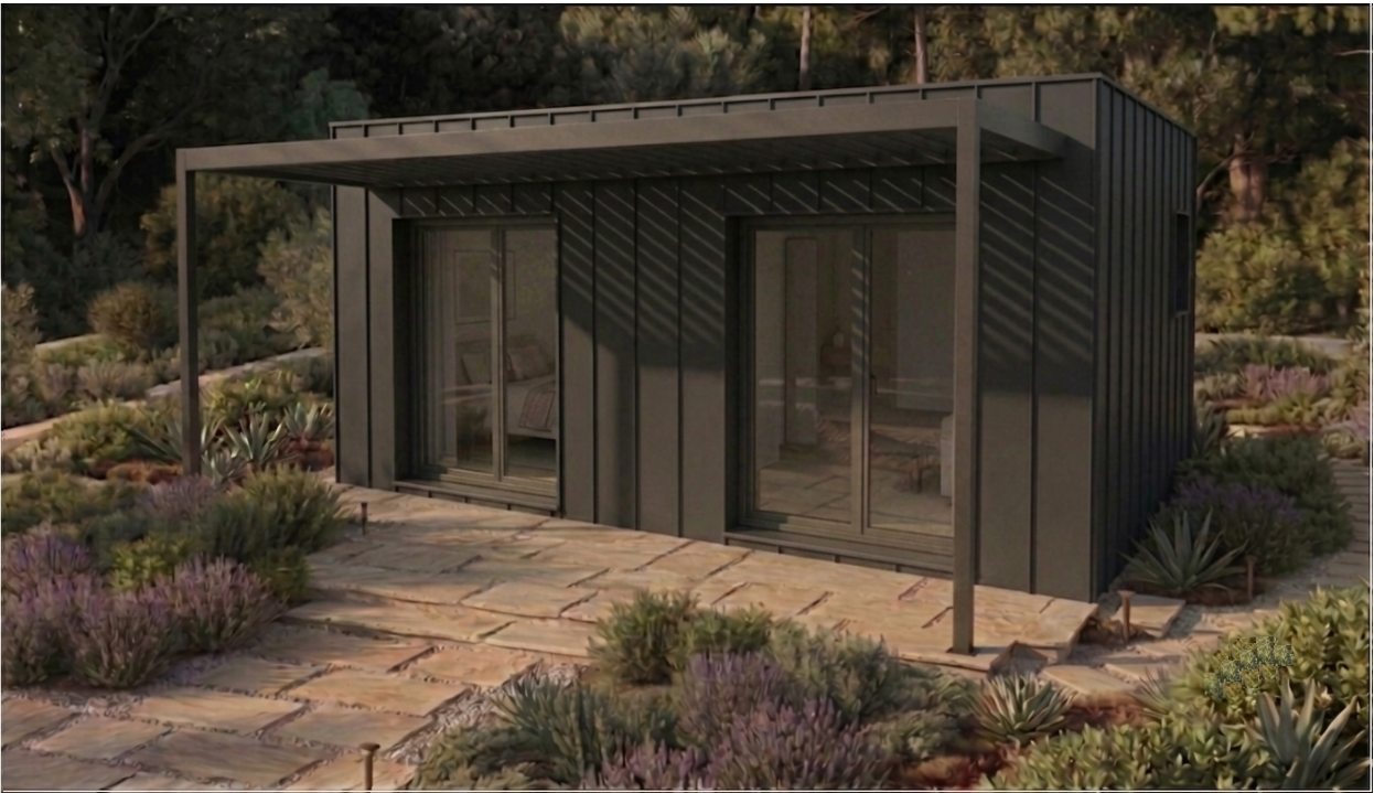Studio de jardin en container / T2