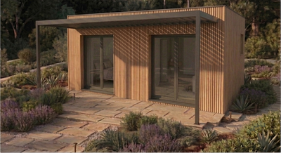 Studio de jardin en container / T2