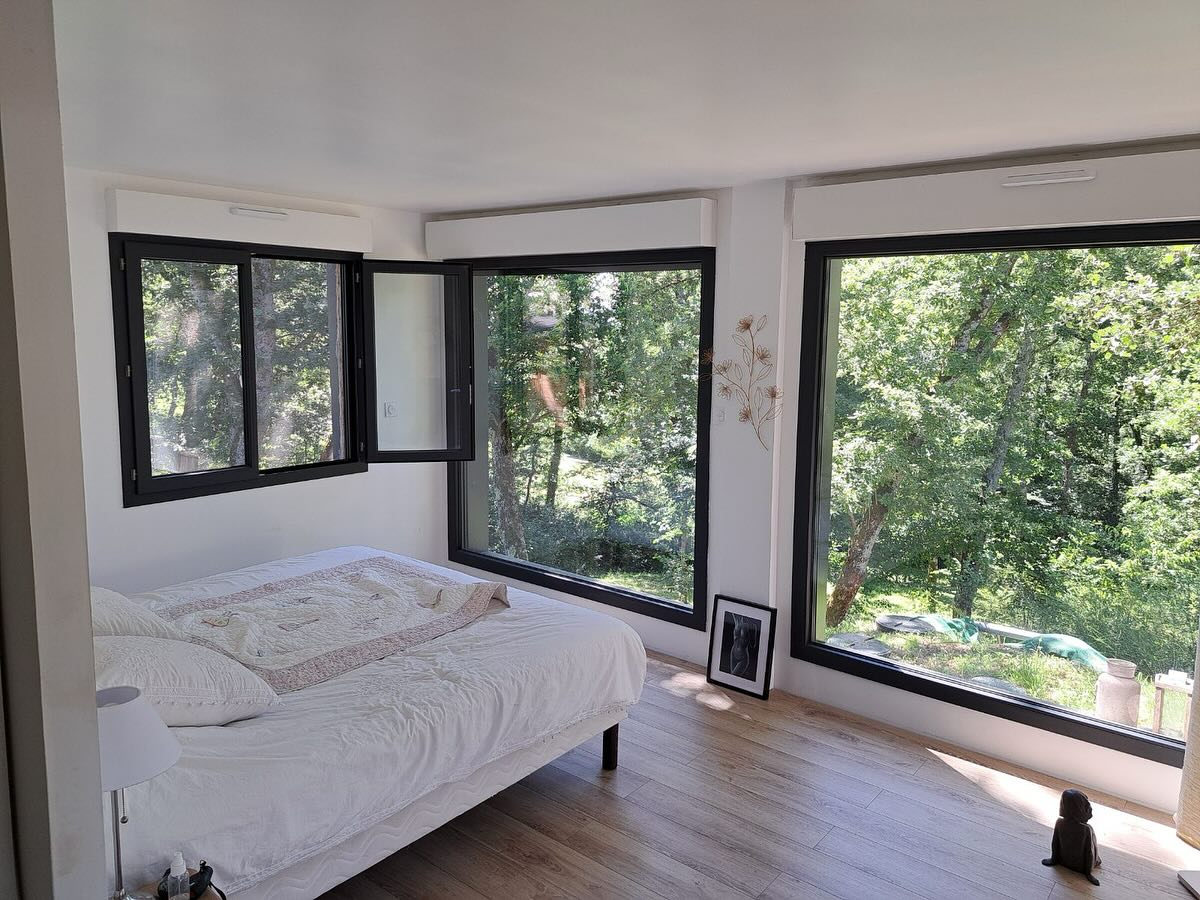 maison container chambre étage